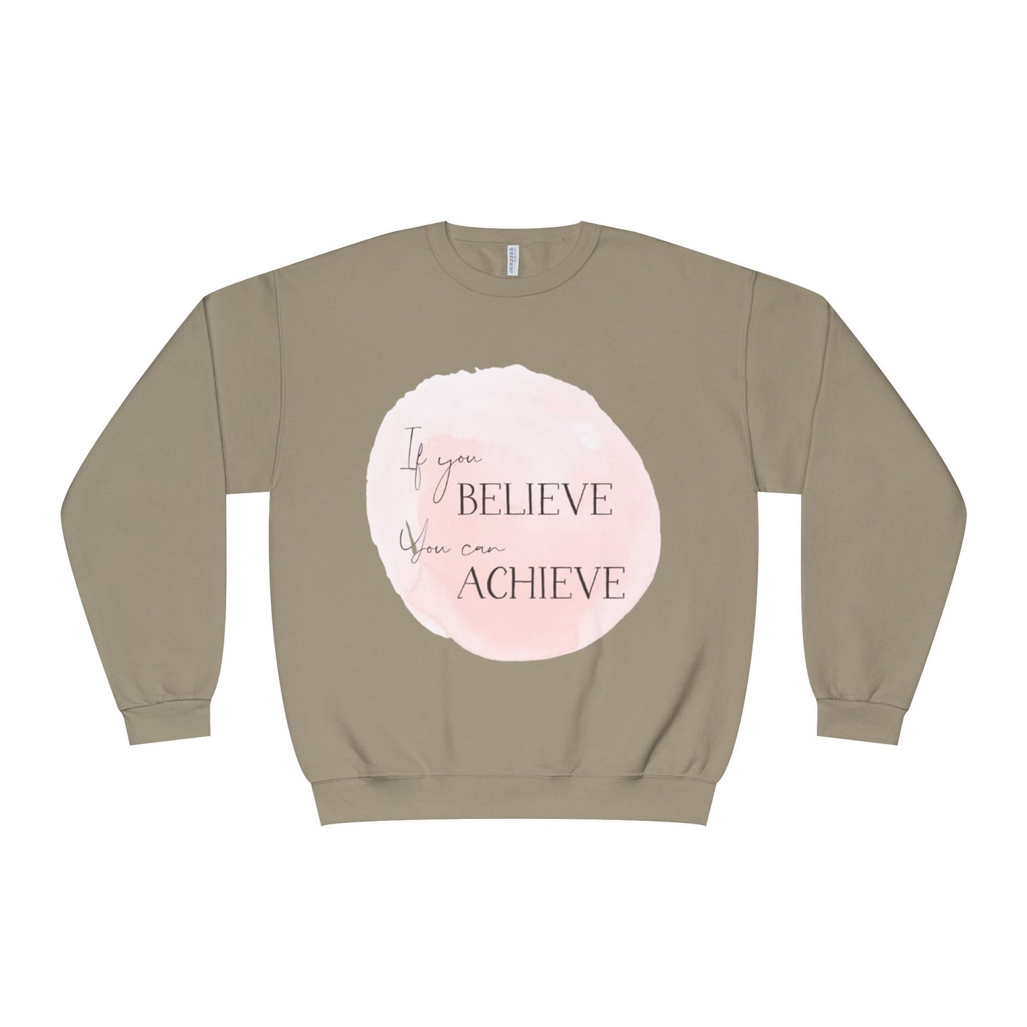 Inspirational Crewneck Sweatshirt, Motivational Wear, Gift for Her, Cozy Fashion, Positive Quote Apparel, Everyday Comfort