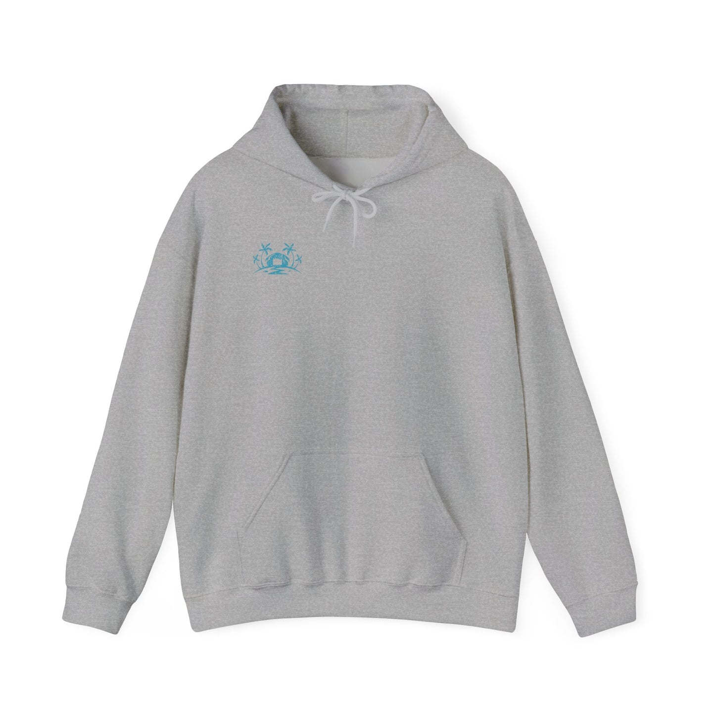 Cozy Star Emblem  Hooded Sweatshirt - Perfect Gift for Friends, Casual Wear, Outdoor Activities, Cozy Layering, Winter Essentials