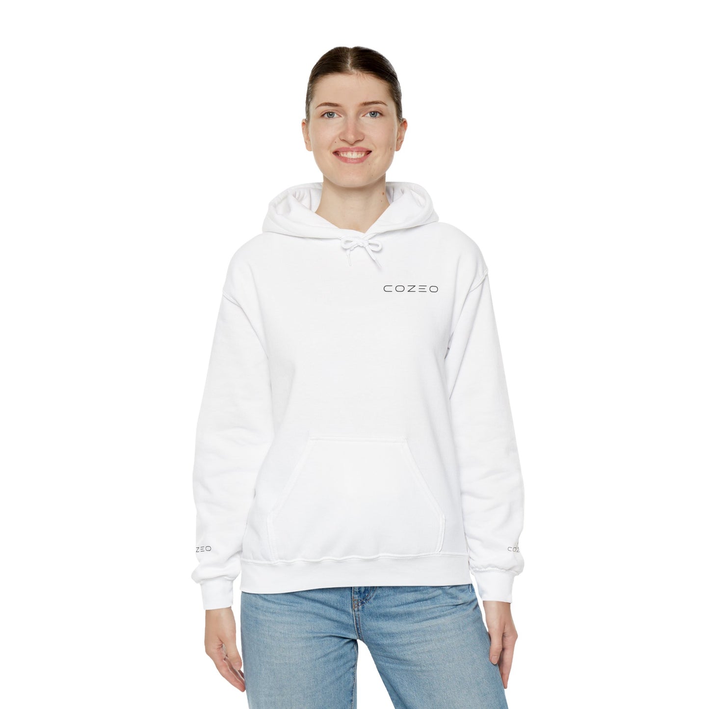 Cozeo Fit Branded Hoodie — Official Logo Hooded Sweatshirt