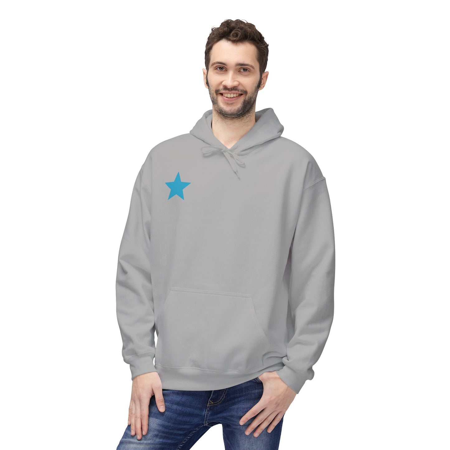 New York Star Hoodie, Fleece Sweatshirt, Casual Streetwear, Perfect Gift for Travelers, Cozy Hoodie, Summer Essential