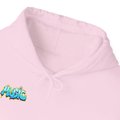 Graffiti Art  Hoodie - Cozy Streetwear, Unique Gift for Art Lovers, Perfect for Festivals, Casual Wear, Cool Graphic Sweatshirt