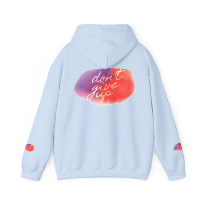 keep going design Heavy Blend™ Hooded Sweatshirt