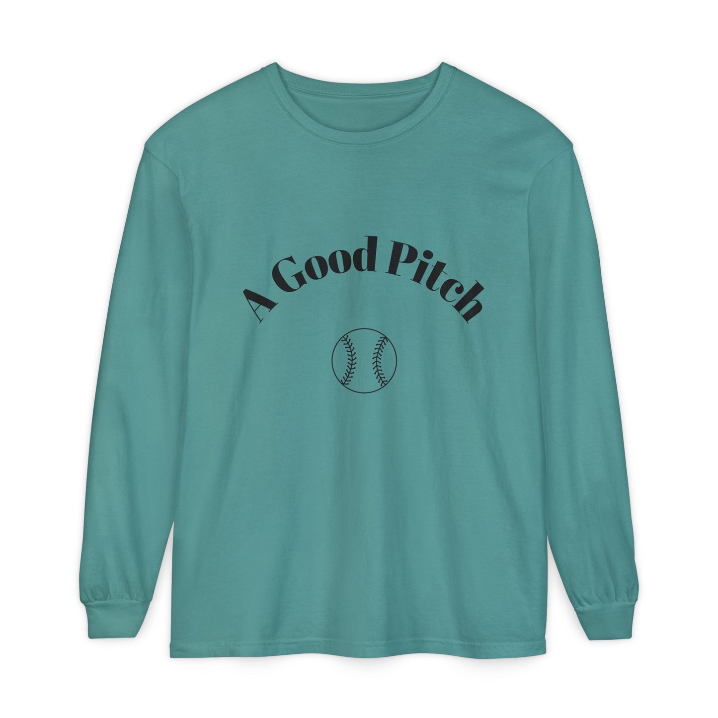 A Good Pitch Long Sleeve T-Shirt for Baseball Lovers