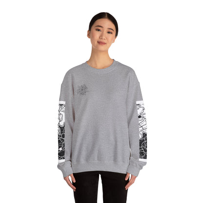 Floral Print Crewneck Sweatshirt, Cozy Sweatshirt, Casual Wear, Perfect Gift, Spring Fashion, Everyday Comfort