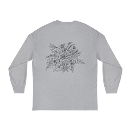 Floral Long Sleeve T-Shirt - Cozy, Stylish Top for Every Season, Perfect Gift for Nature Lovers, Boho Fashion