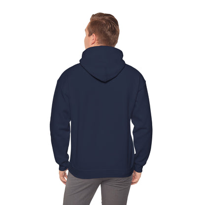 Cozy Star Emblem  Hooded Sweatshirt - Perfect Gift for Friends, Casual Wear, Outdoor Activities, Cozy Layering, Winter Essentials