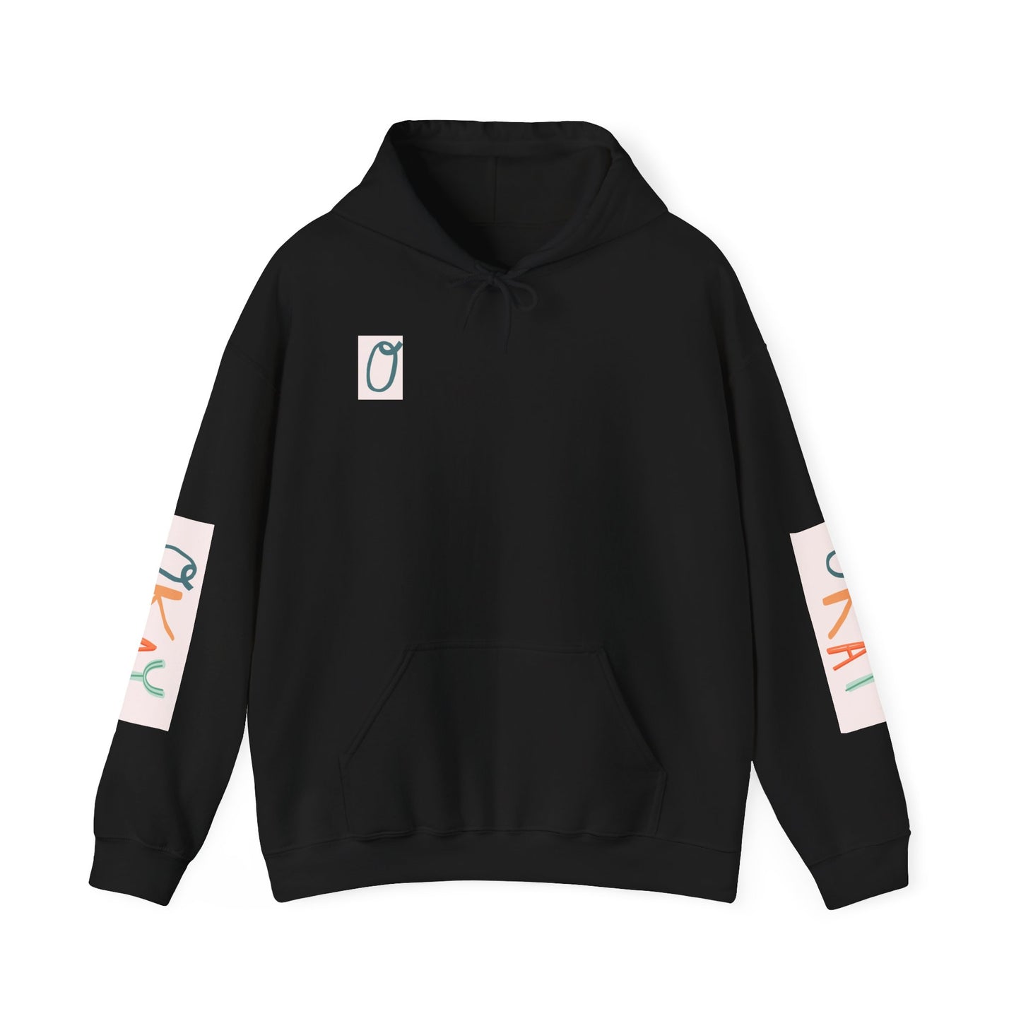 Cozy Graphic Hoodie with Positive Vibes,  Sweatshirt for All Occasions, Casual Wear, Gift for Friends, Relaxation