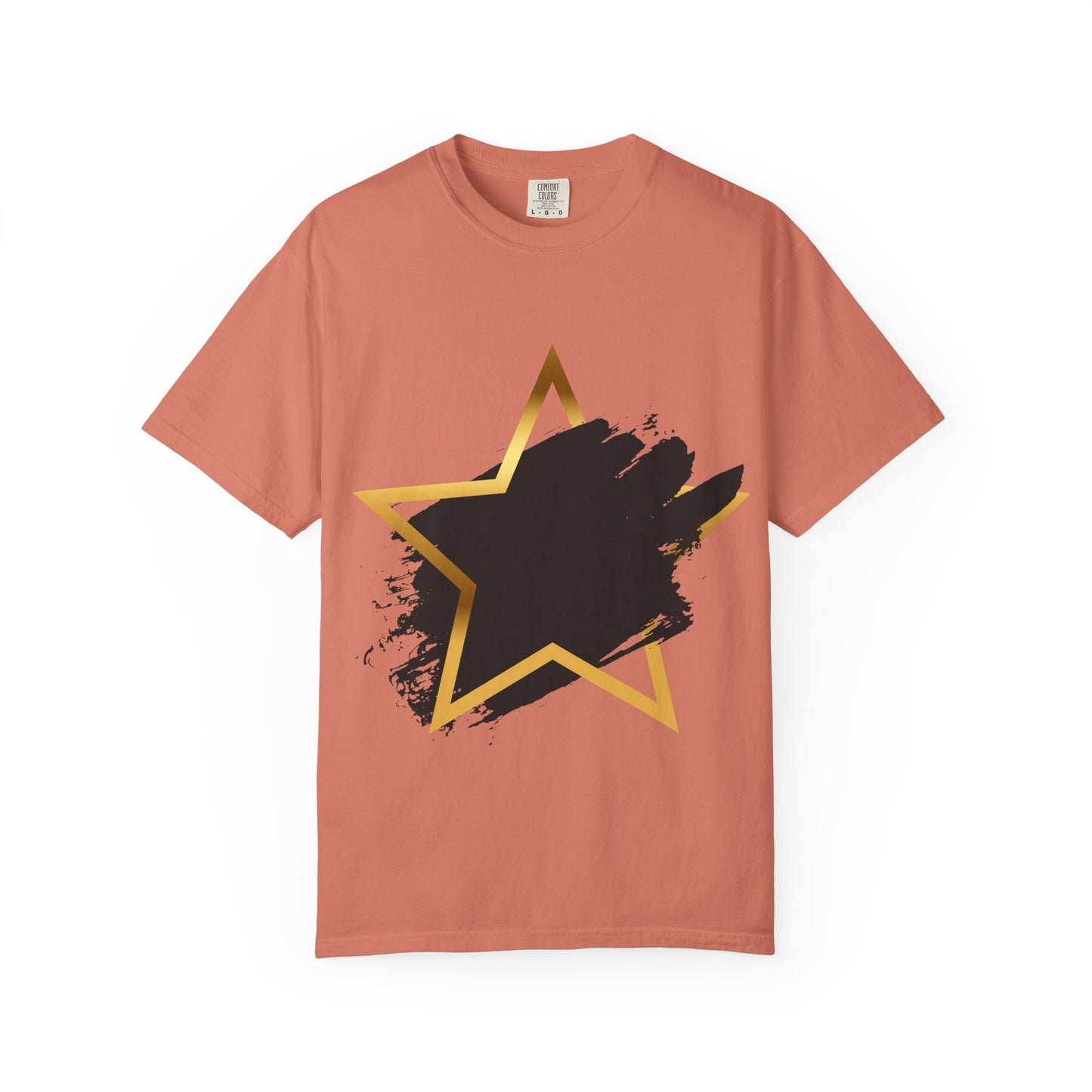 Stylish Star Graphic T-shirt - Casual Wear, Gift for Friends, Summer Fashion, Stylish Outfit, Everyday Casual