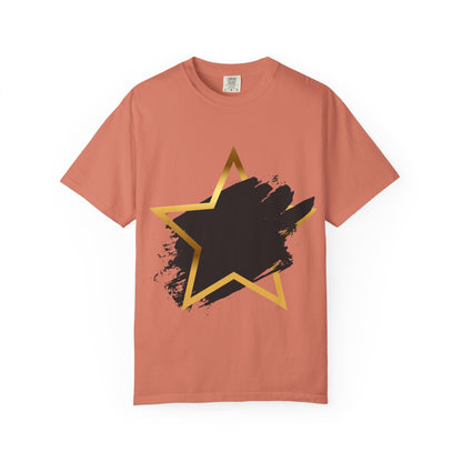 Stylish Star Graphic T-shirt - Casual Wear, Gift for Friends, Summer Fashion, Stylish Outfit, Everyday Casual