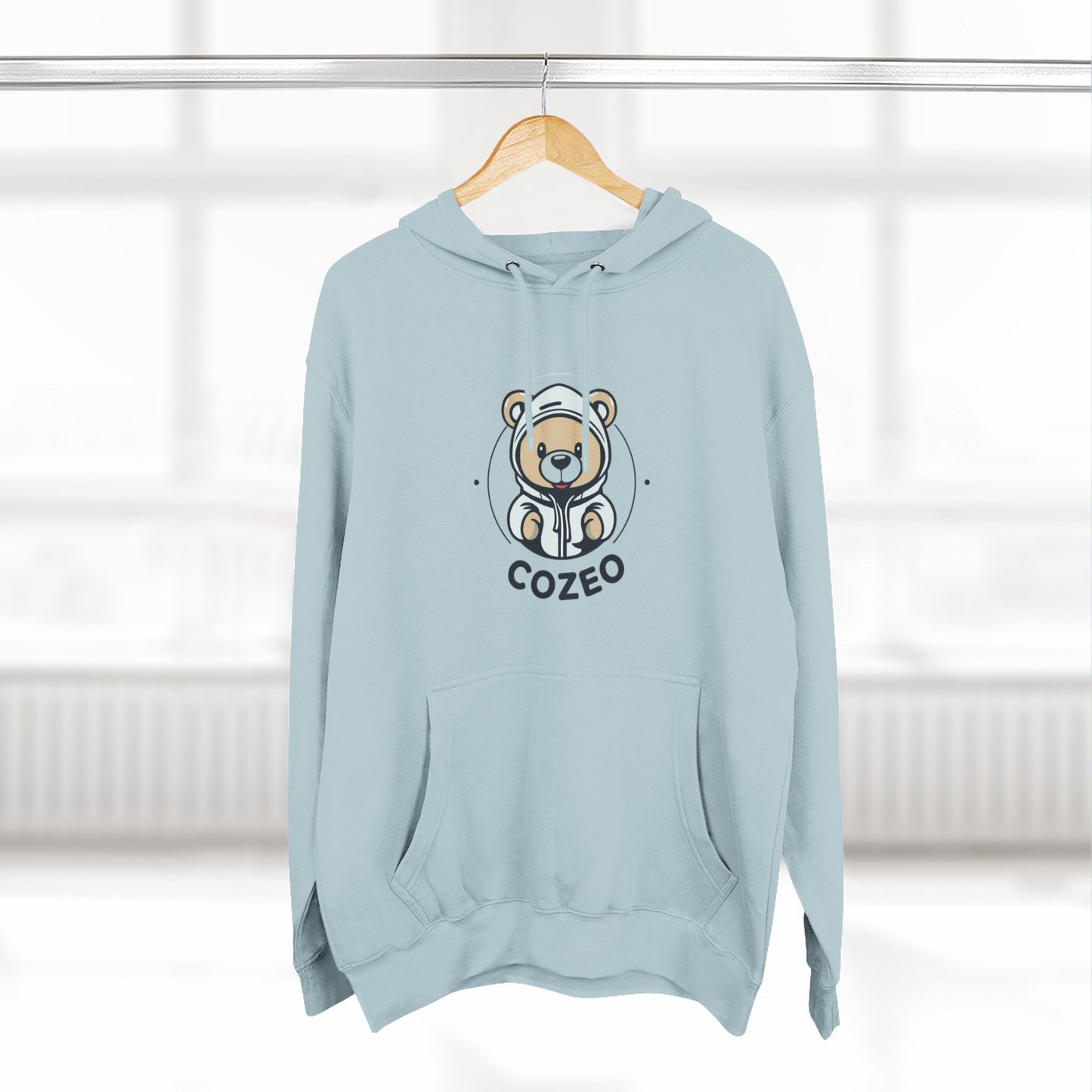 Cozy Bear Fleece Hoodie, Cute Animal Hoodie, Gifts for Animal Lovers, Winter Wardrobe Essential, Perfect for Cozy Nights
