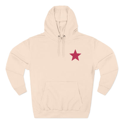 You Are a Star Fleece Hoodie, Cozy Hoodie, Inspirational Apparel, Gift for Encouragement, Motivational Fashion