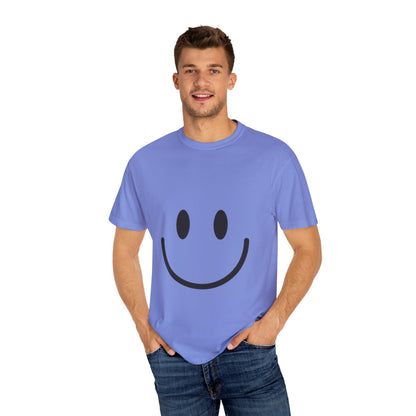 Smiley Face  T-Shirt, Fun Graphic Tee, Casual Wear, Gift for Friends, Positive Vibes Shirt, Happy Birthday Gift, Summer Essentials