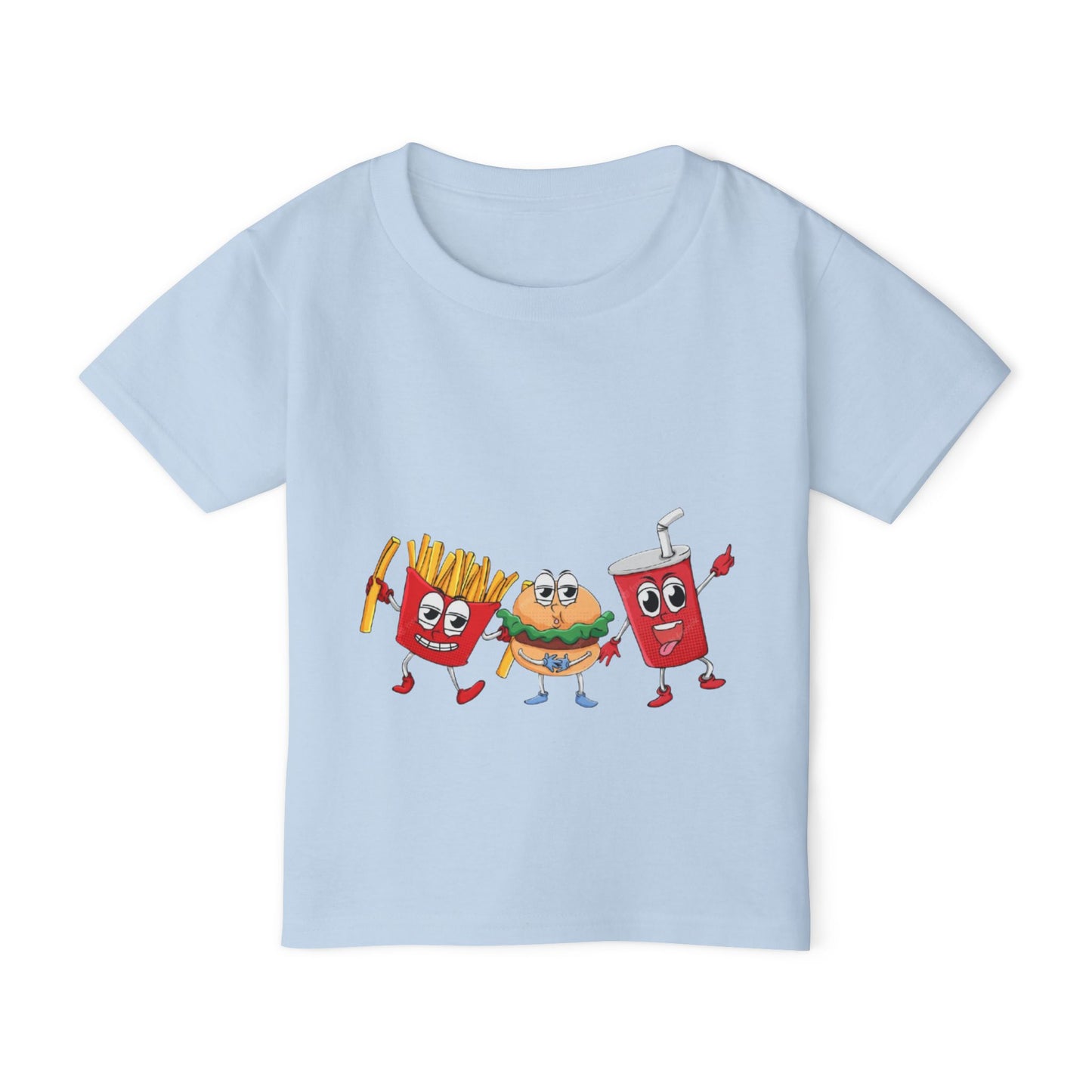 Fun Fast Food Toddler T-Shirt, Adorable Kids Tee, Playful Graphic Shirt, Cute Summer Outfit, Birthday Gift for Toddlers