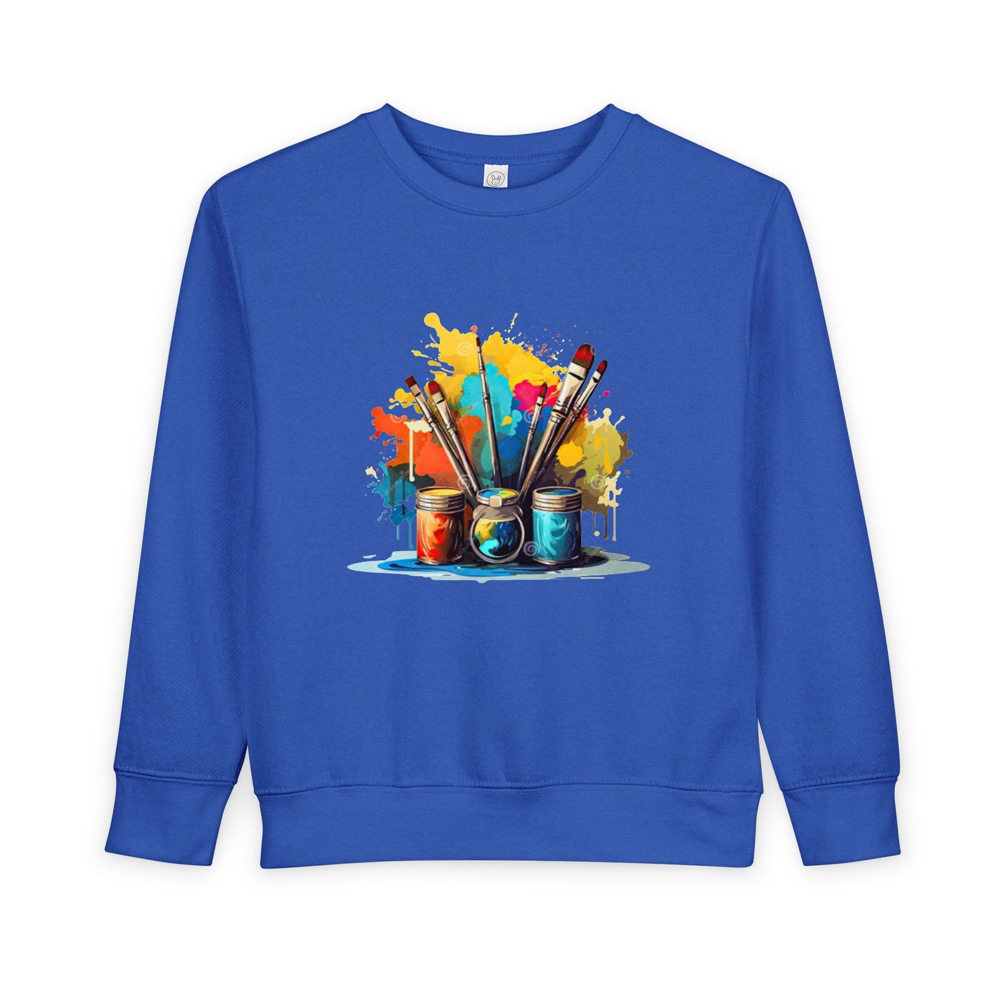 Creative Little Artist Toddler Sweatshirt, Kids Art Sweatshirt, Colorful Kids Sweater, Toddler Gift, Birthday Present, Painting Lover