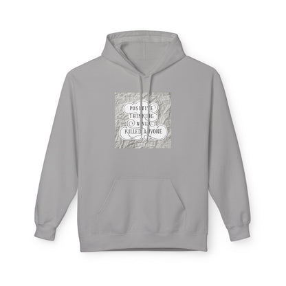 Positive Vibes  Fleece Hoodie | Cozy, Casual Apparel for Friends, Gift for Occasions, Perfect for Everyday Wear