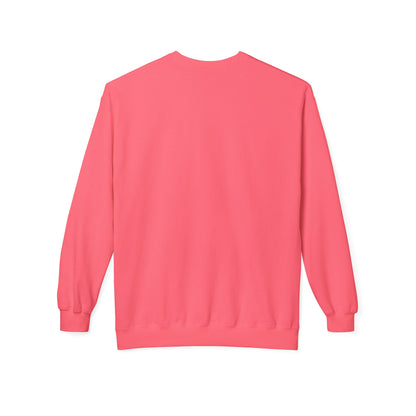 Colorful 'YEAH' Crewneck Sweatshirt,  Sweatshirt, Inspirational Gift, Cozy Fleece, Casual Wear, Everyday Comfort