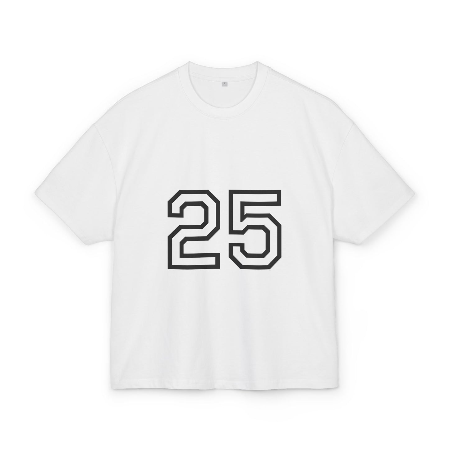 Heavy Cotton Tee with Number 25 - Casual Streetwear, Trendy Gift, Sports Fan Apparel, Comfortable Everyday Wear, Unique Graphic [...]