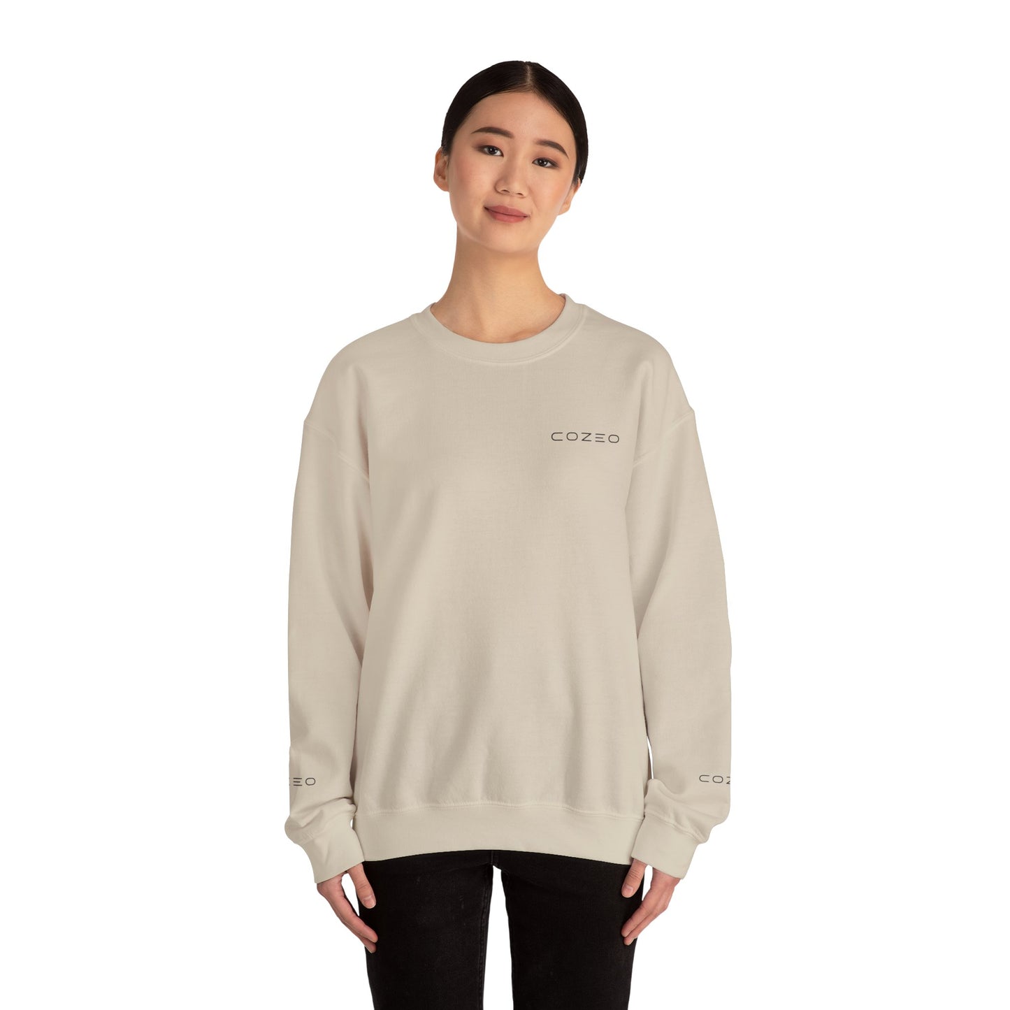 Embroidered  Crewneck Sweatshirt — cozeo
