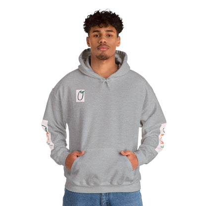 Cozy Graphic Hoodie with Positive Vibes,  Sweatshirt for All Occasions, Casual Wear, Gift for Friends, Relaxation