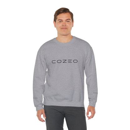 Cozeo Embroidered Chest Crewneck Sweatshirt