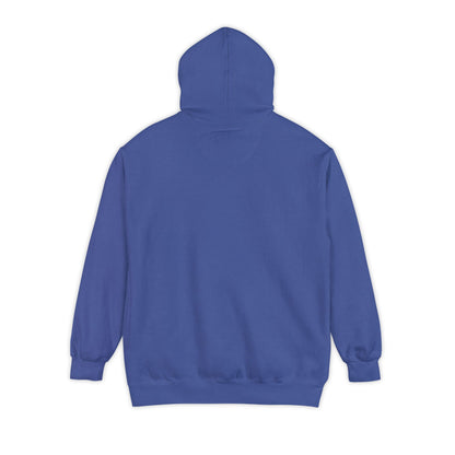 Sporty  Garment-Dyed Hoodie - Casual Comfort for Sports Lovers,  Apparel, Activewear, Gift for Athletes, Cozy Loungewear