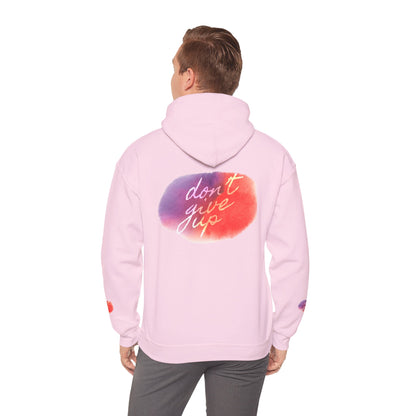keep going design Heavy Blend™ Hooded Sweatshirt