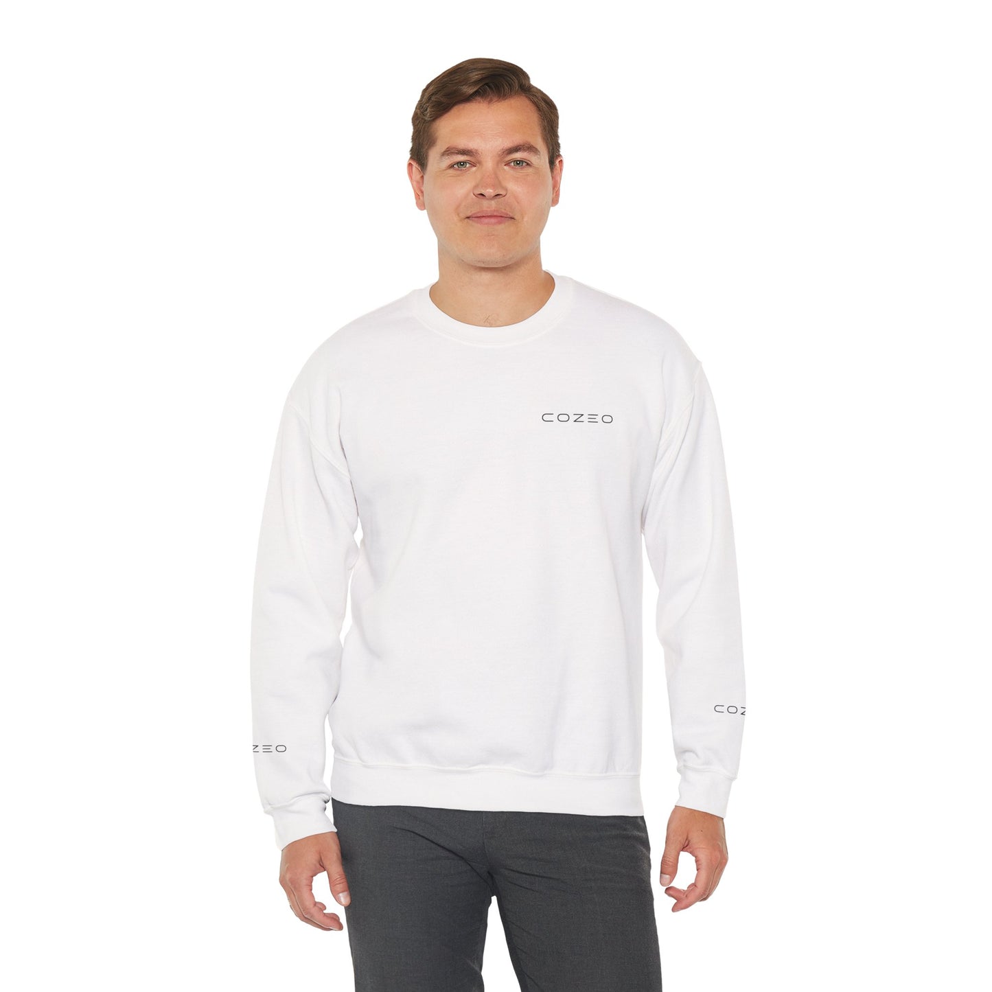 Embroidered  Crewneck Sweatshirt — cozeo