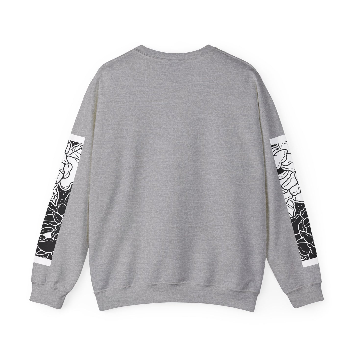 Floral Print Crewneck Sweatshirt, Cozy Sweatshirt, Casual Wear, Perfect Gift, Spring Fashion, Everyday Comfort
