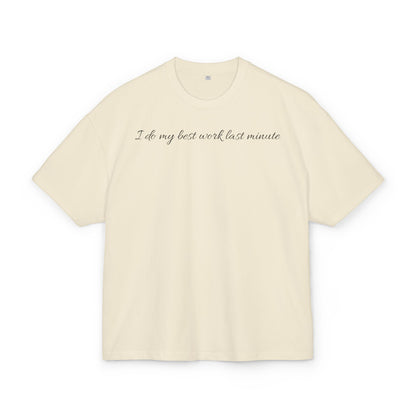 Motivational Box Tee with Inspirational Quote | Heavy Cotton T-Shirt, Casual Wear, Gift for Friends, Self-Care Reminder, [...]