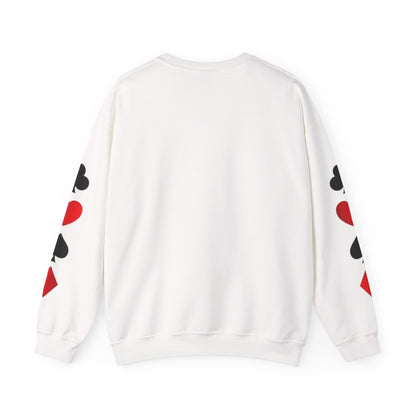 Playing Card King Sweatshirt -  Crewneck, Cozy Fashion, Great for Gamers, Casual Wear, Perfect for Game Night, Gift Idea