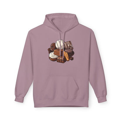 Indulgent Treats Hoodie - Perfect for Dessert Lovers, Cozy Gift, Snack Enthusiast Apparel, Sweet Tooth Hoodie, Funny Dessert Wear