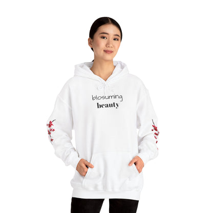 Blossoming Beauty Hoodie - Cozy  Sweatshirt for Spring Fashion, Gift for Her, Floral Hoodie, Casual Style, Spring Outfit