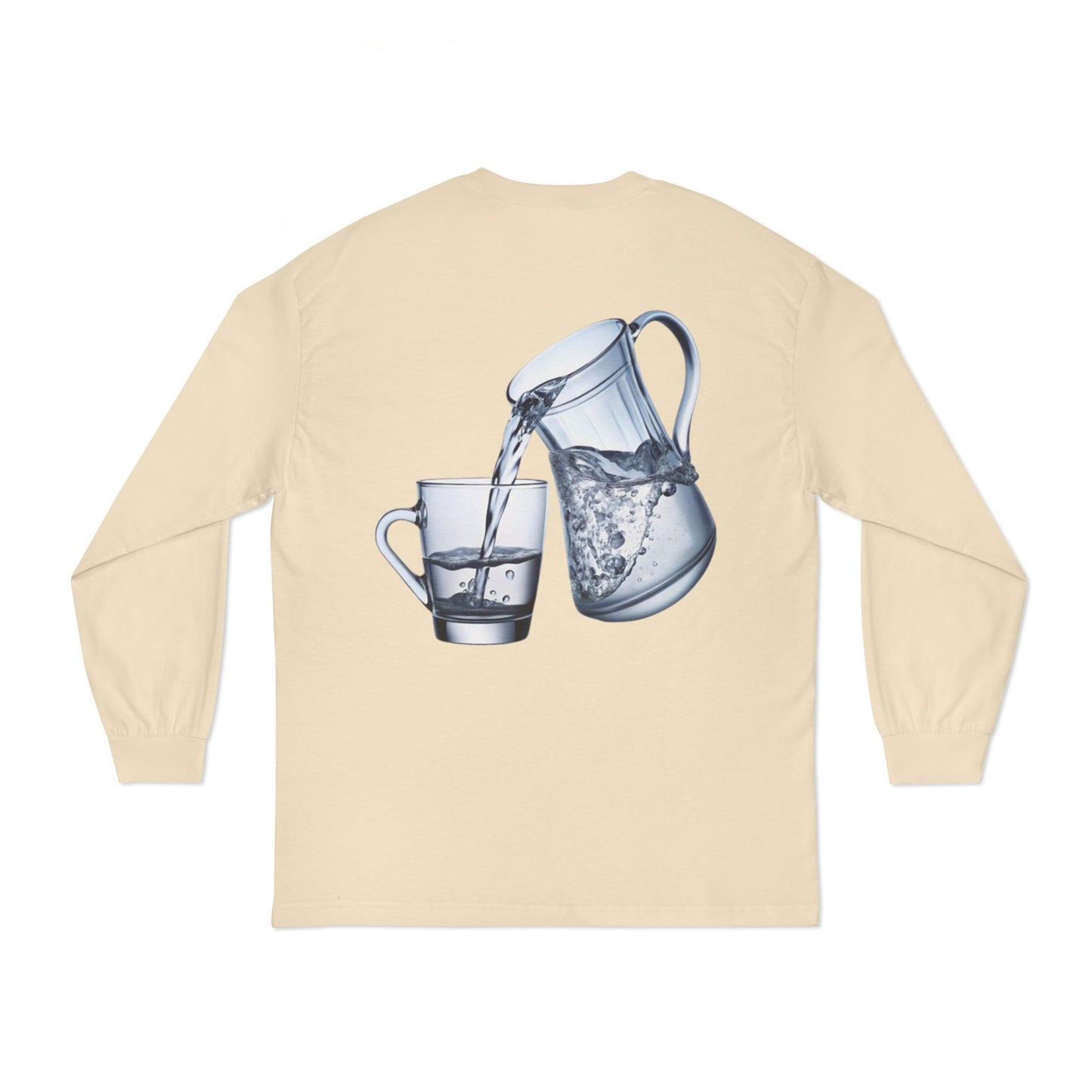 Drink More Water Classic Long Sleeve T-Shirt, Hydration Reminder Top, Health Apparel, Gift for Wellness Enthusiasts, [...]