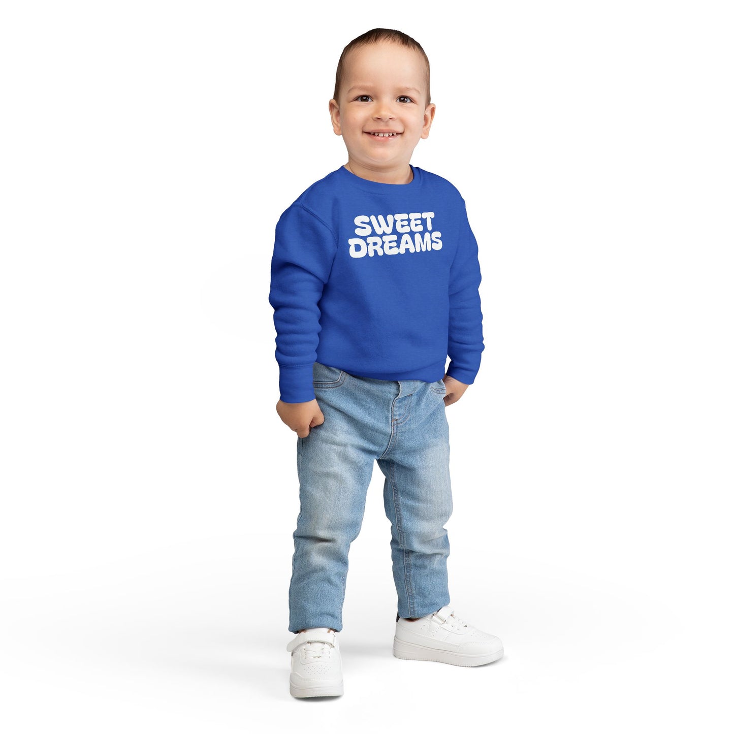Toddler Sweatshirt - Sweet Dreams, Cozy Kids Fashion, Baby Gift, Birthday Present, Seasonal Outfit, Toddler Apparel