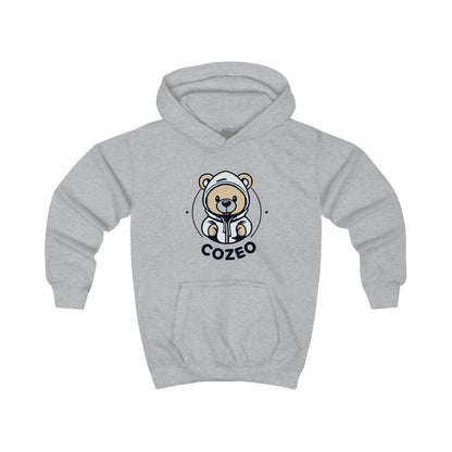 Cozy Bear Kids Hoodie, Cute Animal Pullover, Children's Gift, Adorable Hoodie for Boys & Girls, Perfect for Birthdays, Winter Wear