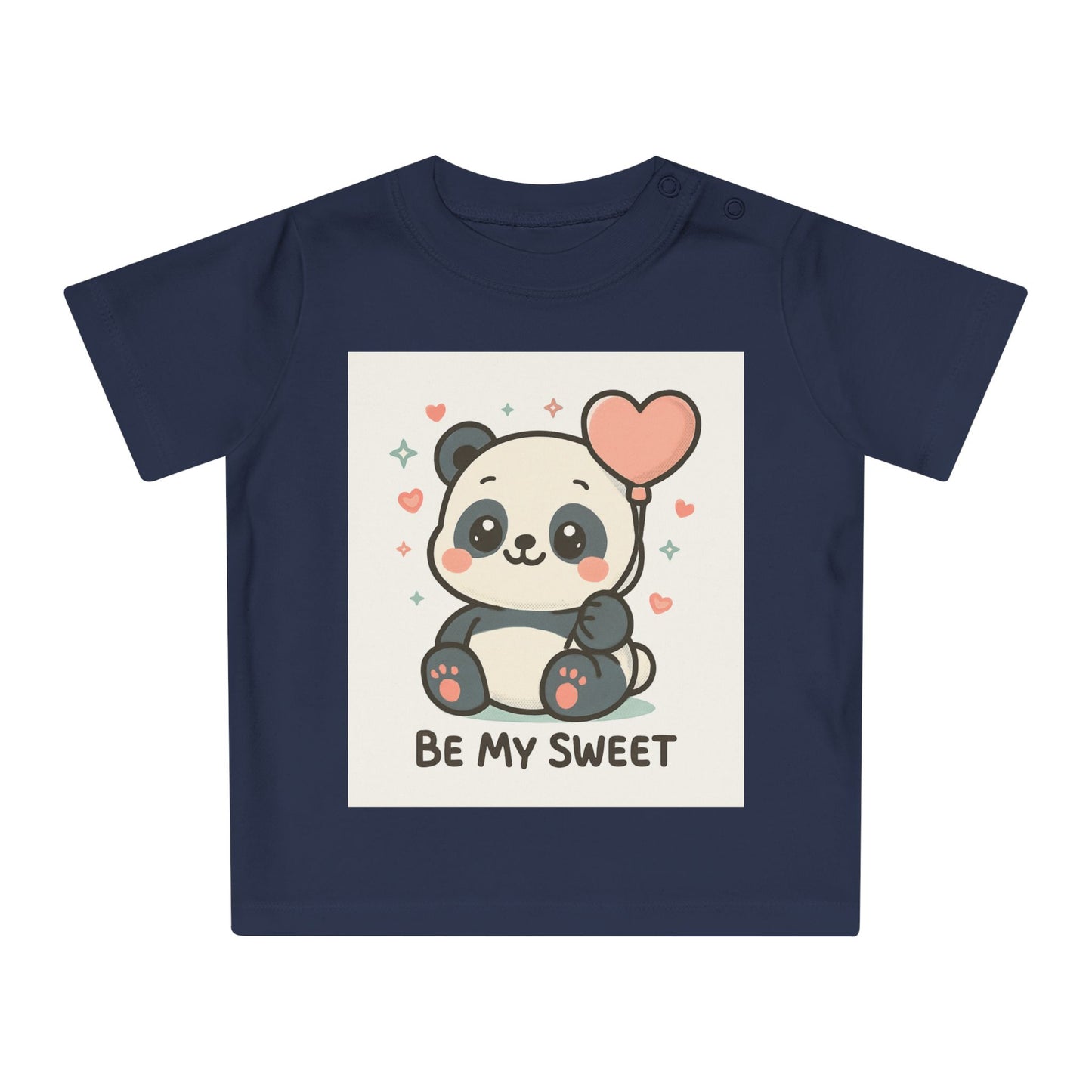 Cute Panda Baby T-Shirt, Adorable Infant Tee, Be My Sweet Gift, Baby Shower Outfit, Birthday Apparel, Newborn Clothing