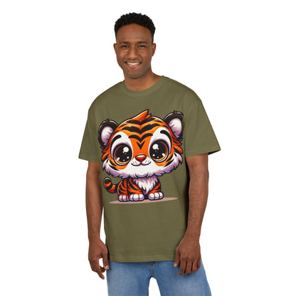 Tiger Graphic Tee | Cute Animal Shirt,  T-Shirt, Oversized Tee, Gift for Kids, Casual Wear