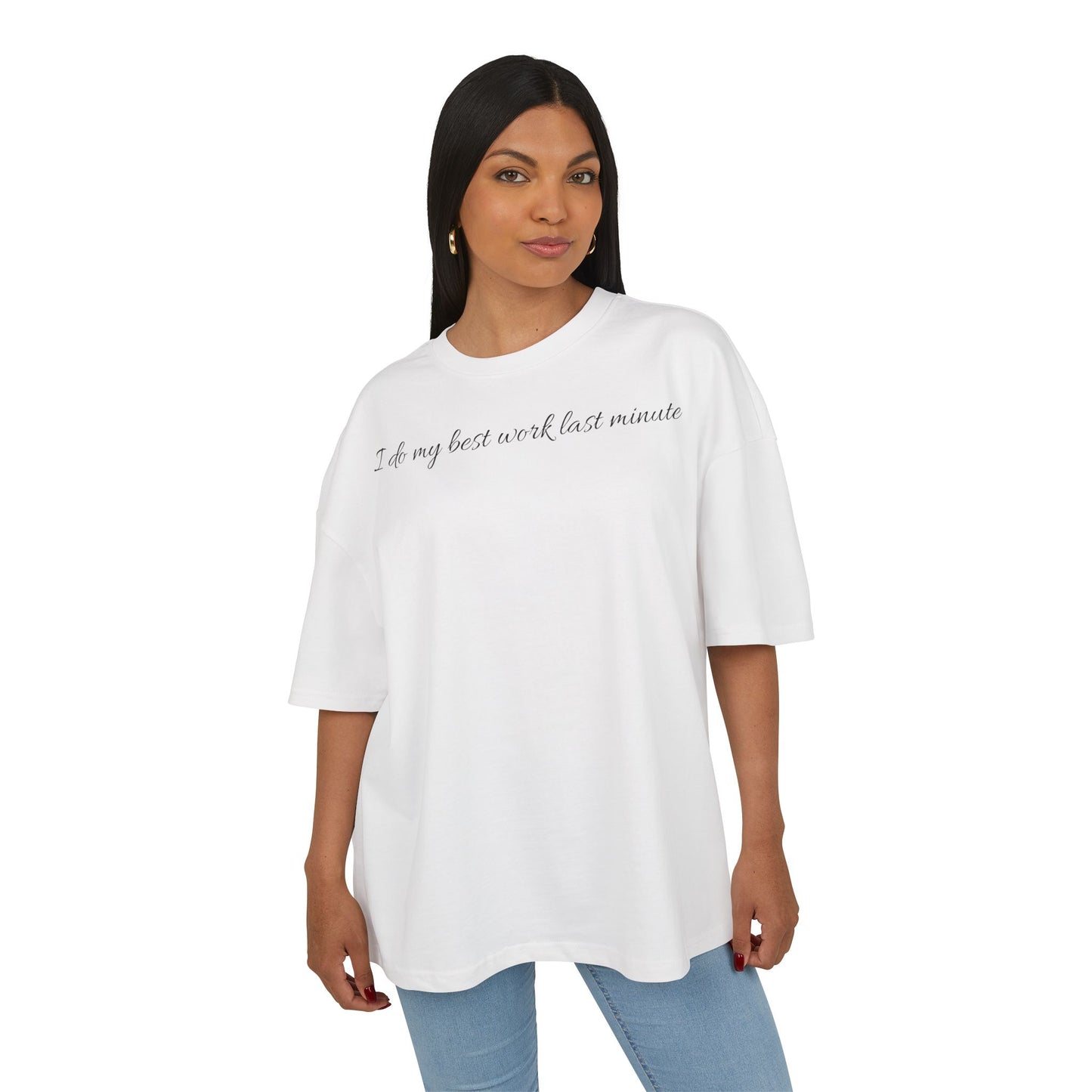 Motivational Box Tee with Inspirational Quote | Heavy Cotton T-Shirt, Casual Wear, Gift for Friends, Self-Care Reminder, [...]