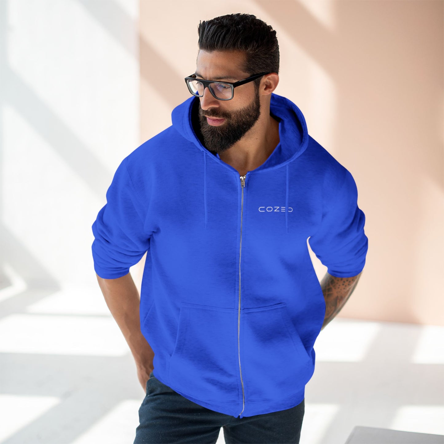 Cozeo Fleece Zip Hoodie