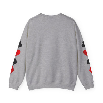 Playing Card King Sweatshirt -  Crewneck, Cozy Fashion, Great for Gamers, Casual Wear, Perfect for Game Night, Gift Idea