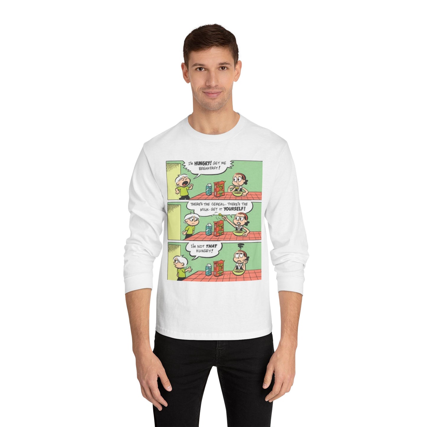 Fun Graphic Long Sleeve T-Shirt
