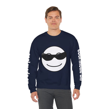 Cool Vibes Crewneck Sweatshirt, Chill Fashion, Casual Wear, Trendy Gift, Lounge Pullover