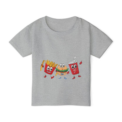 Fun Fast Food Toddler T-Shirt, Adorable Kids Tee, Playful Graphic Shirt, Cute Summer Outfit, Birthday Gift for Toddlers