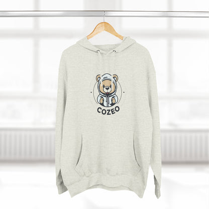 Cozy Bear Fleece Hoodie, Cute Animal Hoodie, Gifts for Animal Lovers, Winter Wardrobe Essential, Perfect for Cozy Nights