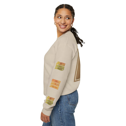 Rustic Wood Signs Sweatshirt, Cozy Gift for DIY Lovers, Home Decor Apparel, Fall Fashion