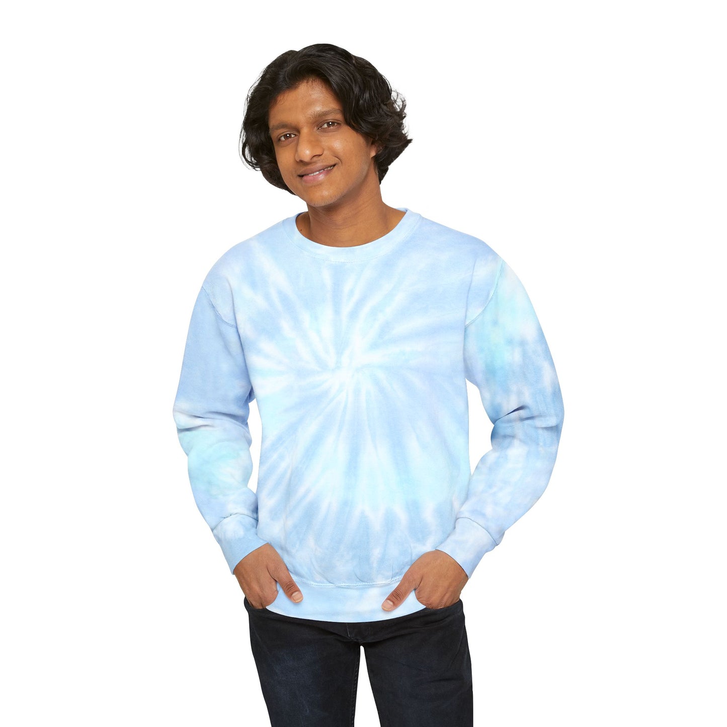 Cozy Tie-Dye Sweatshirt for Relaxation, Casual Wear, Gift for Friends, Festival Style,