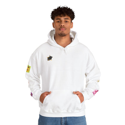 Colorful Graphic Hoodie, Fun Streetwear Sweatshirt,  Fashion, Casual Wear, Unique Gift, Trendy Apparel