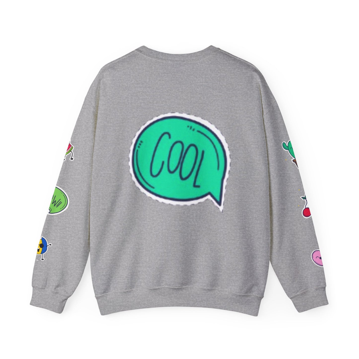 Cool Summer Vibes  Crewneck Sweatshirt, Lightweight Casual Wear, Summer Fashion, Gift for Friends, Sunny Day Outfits, Trendy Apparel