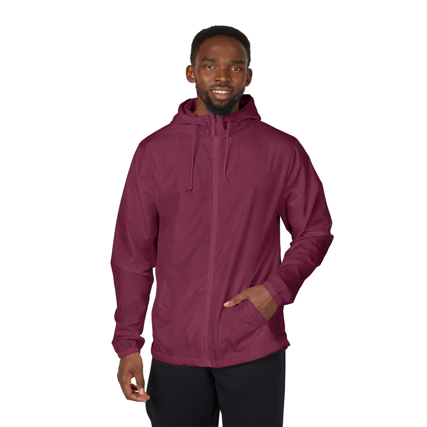 Stylish  Full-Zip Windbreaker for All-Season Adventures, Lightweight Jacket, Outdoor Gear, Casual Fashion, Rain Ready, Easy Layering