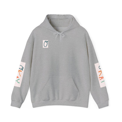 Cozy Graphic Hoodie with Positive Vibes,  Sweatshirt for All Occasions, Casual Wear, Gift for Friends, Relaxation